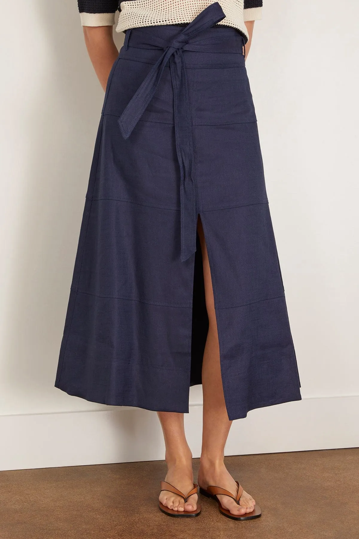 Hudson Skirt in Maritime Blue sold by Hampden Clothing product image thumbnail 3