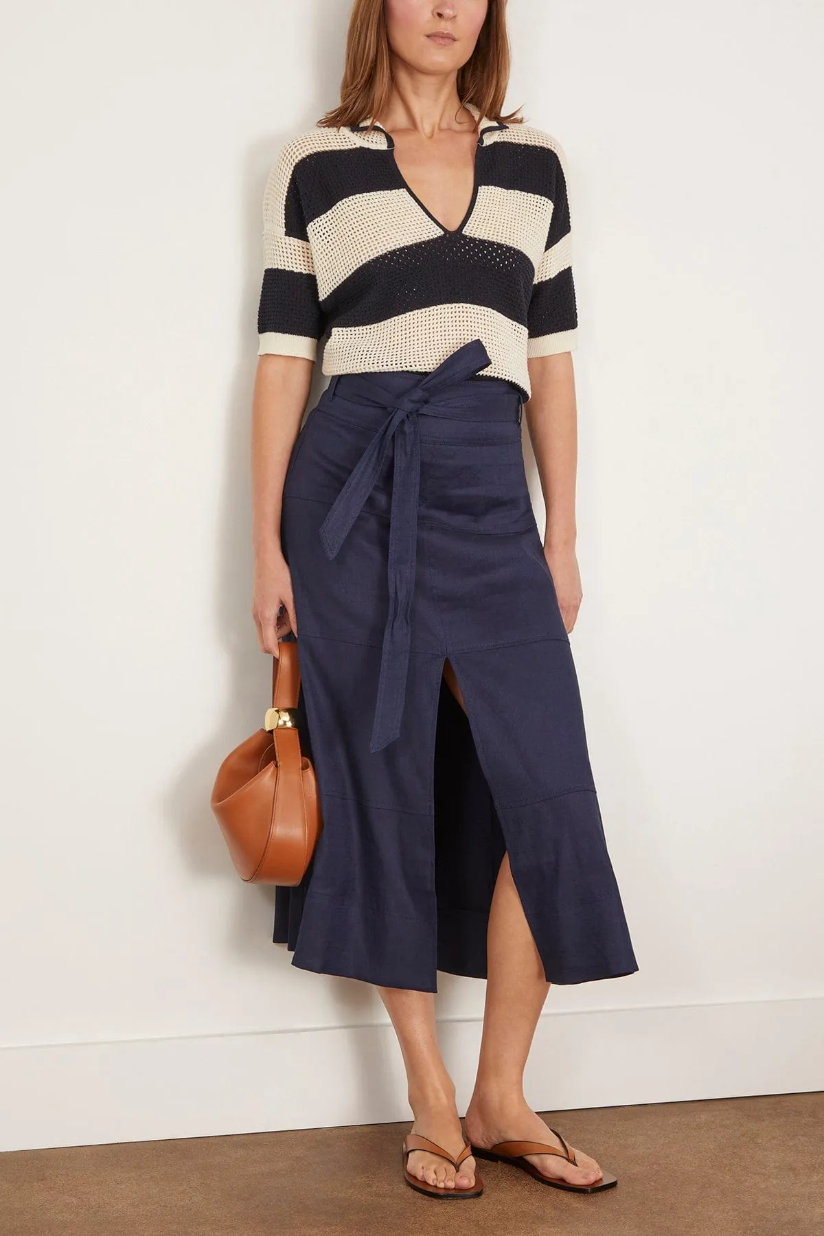 Hudson Skirt in Maritime Blue sold by Hampden Clothing product image thumbnail 2