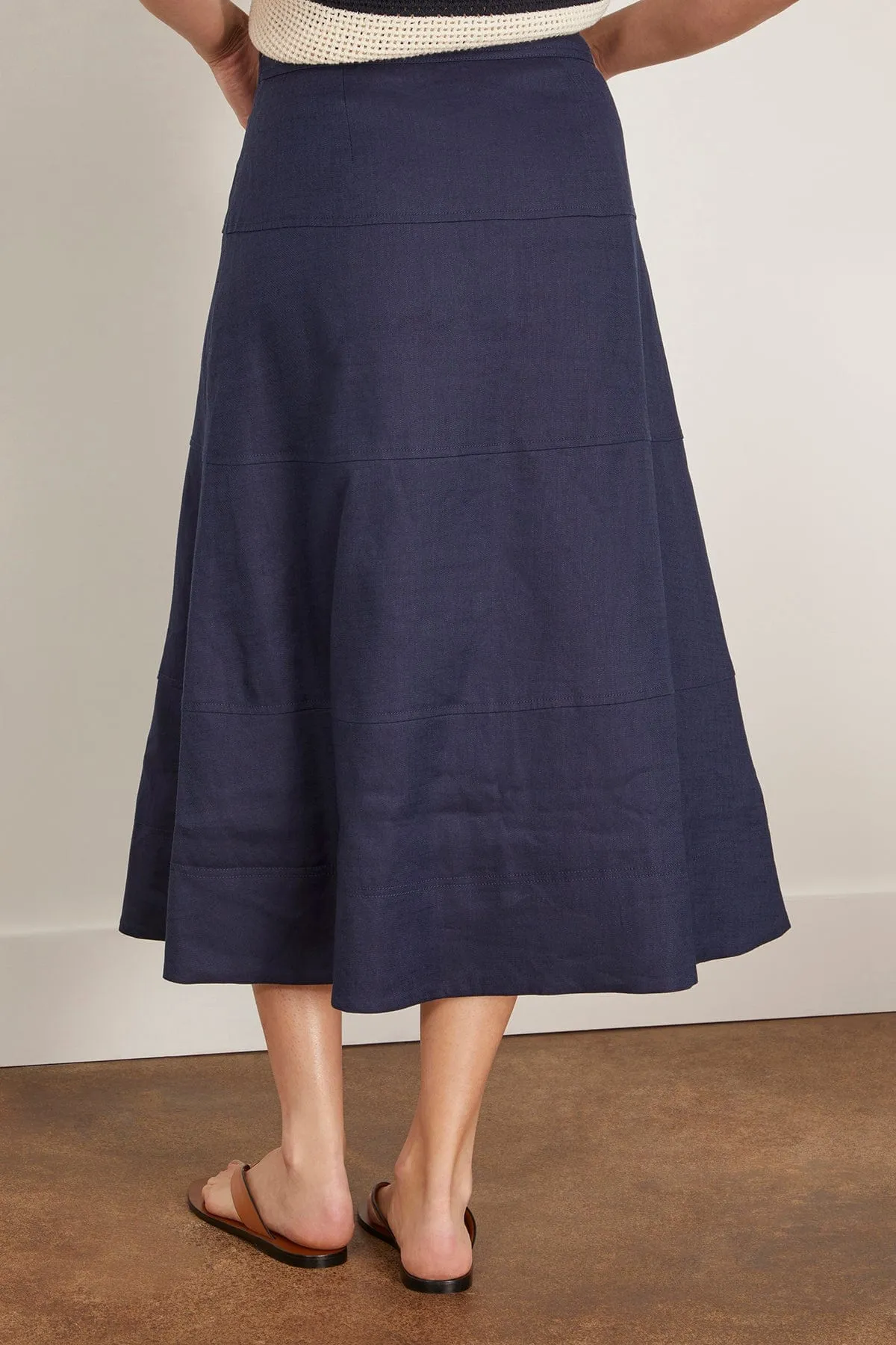 Hudson Skirt in Maritime Blue sold by Hampden Clothing product image thumbnail 4