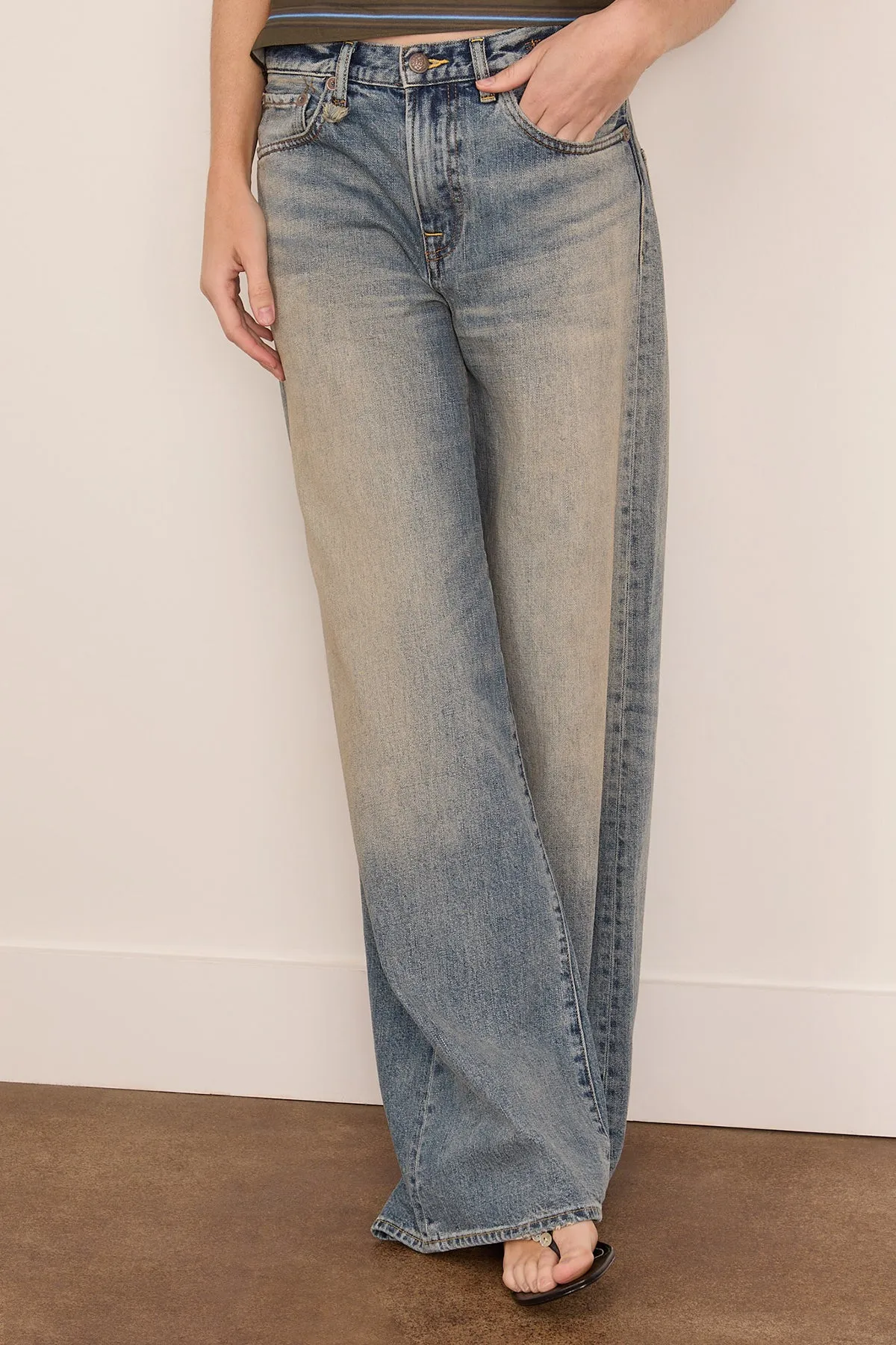D'Arcy Flare Jean in Rivington Blue sold by Hampden Clothing product image thumbnail 3