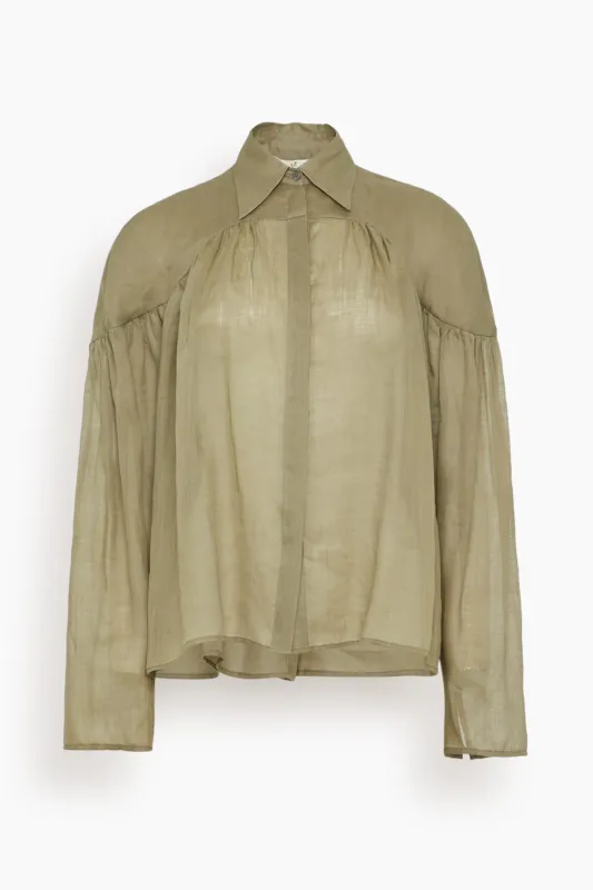 Airy Blouse in Nettle made by Bite Studios