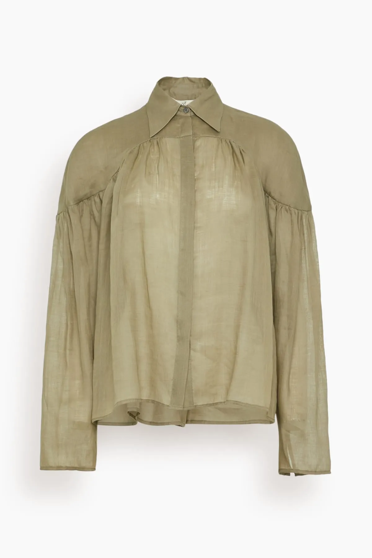 Airy Blouse in Nettle sold by Hampden Clothing