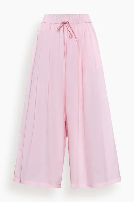Whisper Pant in Pink Sand made by Hunter Bell NYC
