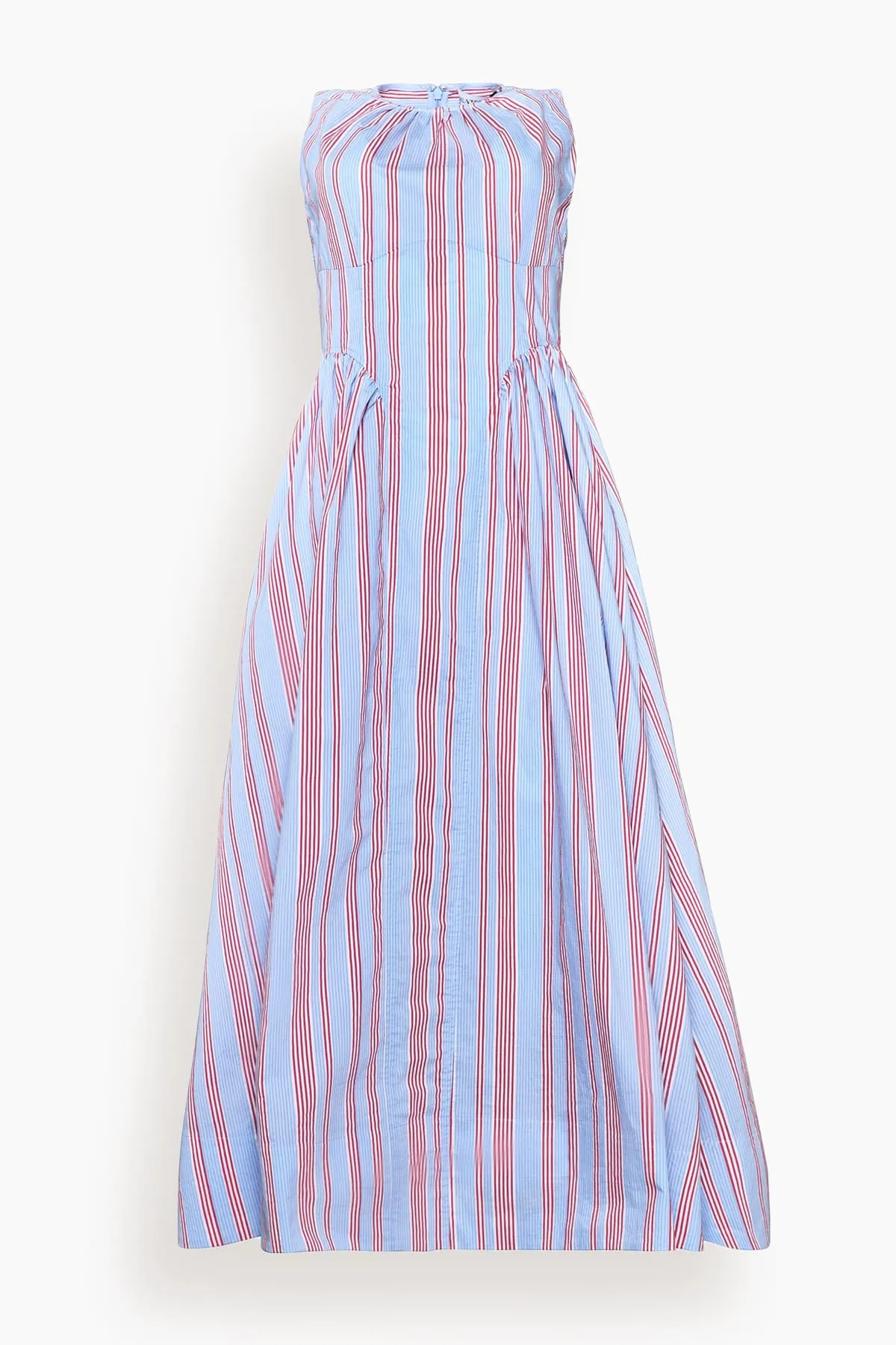 Nantucket Dress in Seaside Stripe sold by Hampden Clothing