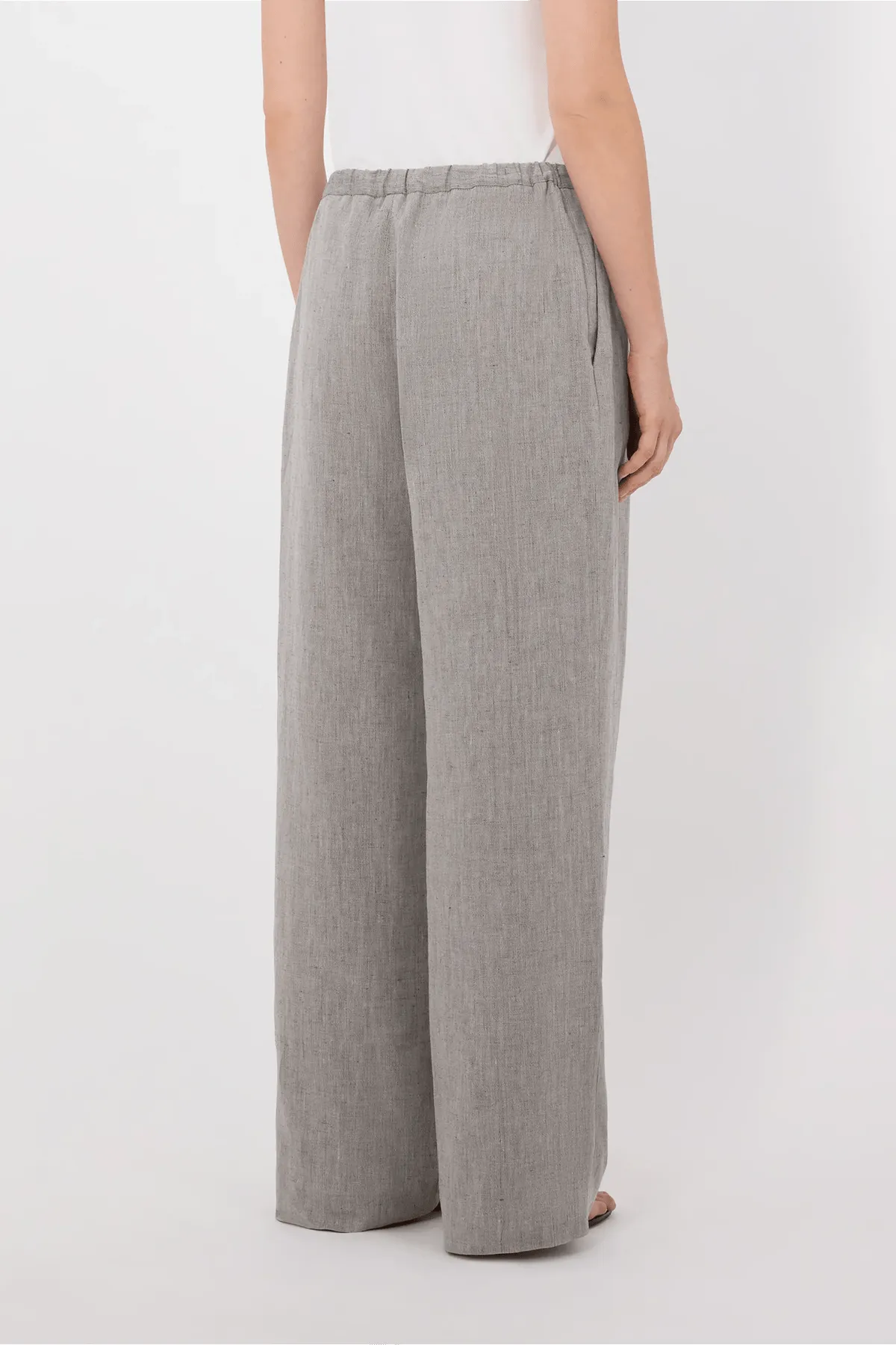 Clark Loose Fit Pant in Grey Melange sold by Hampden Clothing product image thumbnail 4