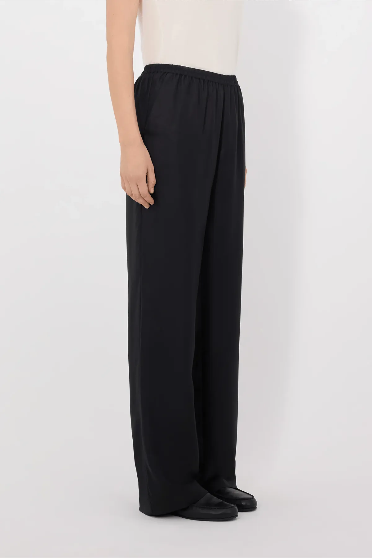 Alera Wide Leg Pants in Black sold by Hampden Clothing product image thumbnail 3