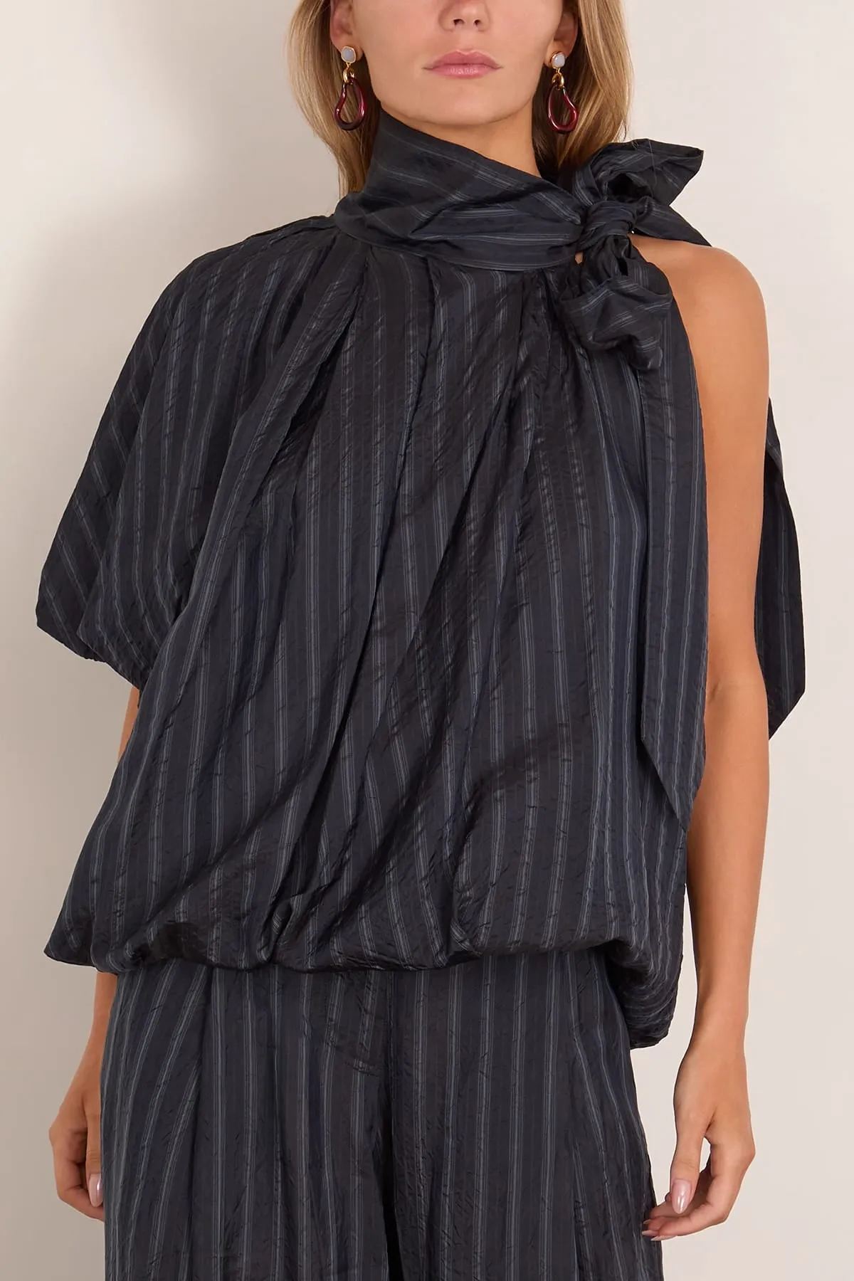 Crunch Shirt in Navy sold by Hampden Clothing product image thumbnail 3