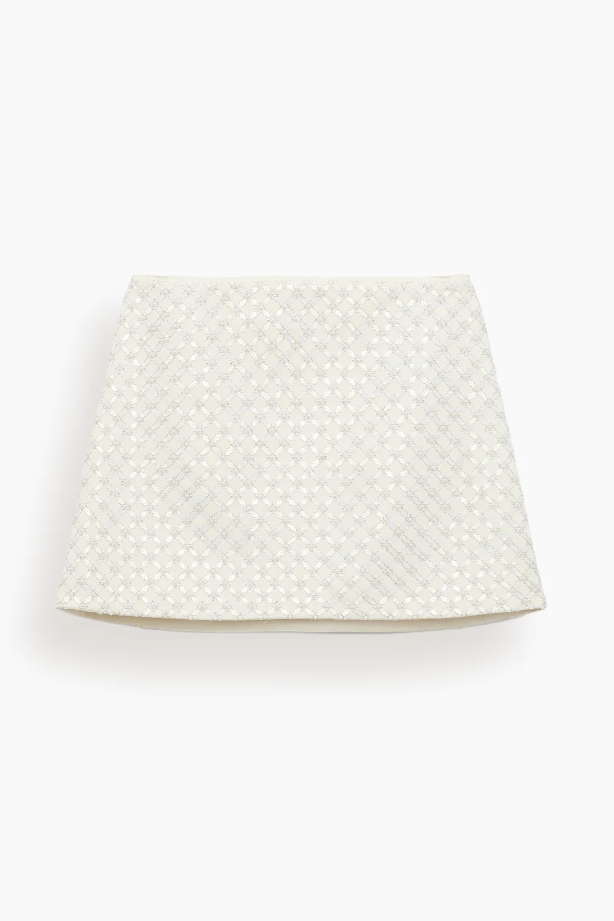 Sparkling Statement Skirt in Pearl sold by Hampden Clothing