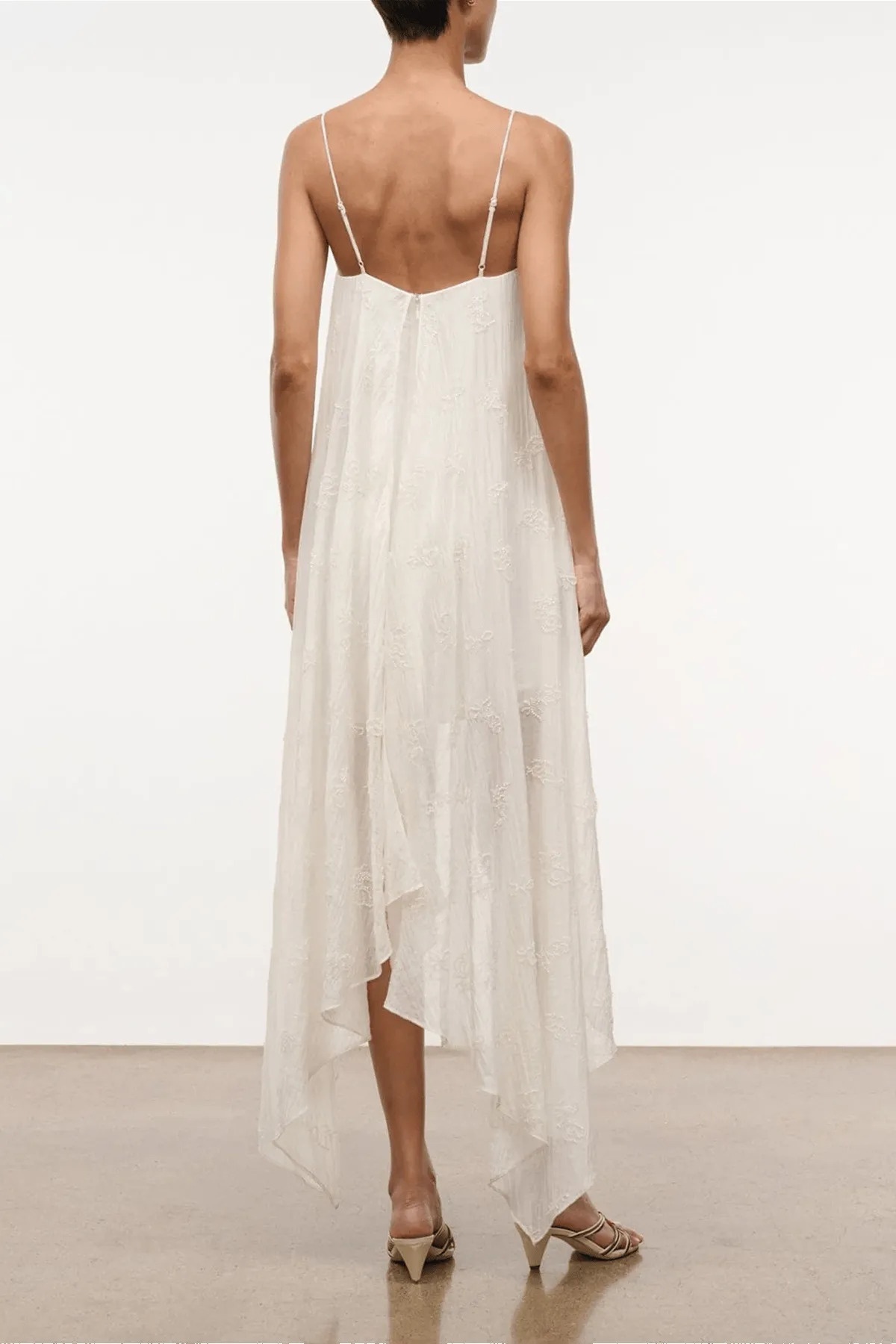 Valencia Mini Dress in White sold by Hampden Clothing product image thumbnail 4