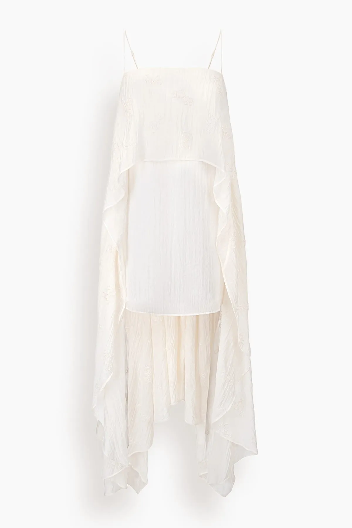 Valencia Mini Dress in White sold by Hampden Clothing