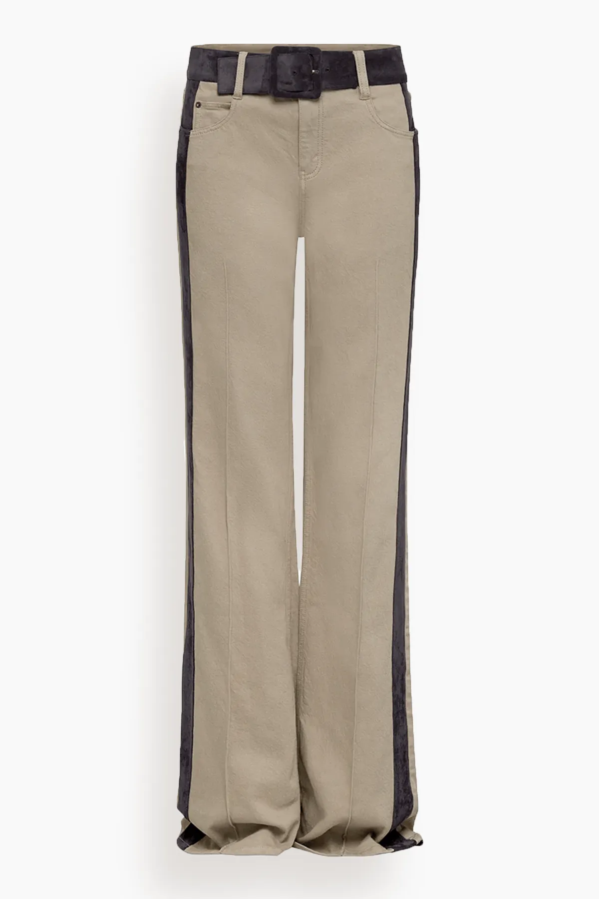 Walter Jeans in Beige Wash/Dark Taupe sold by Hampden Clothing