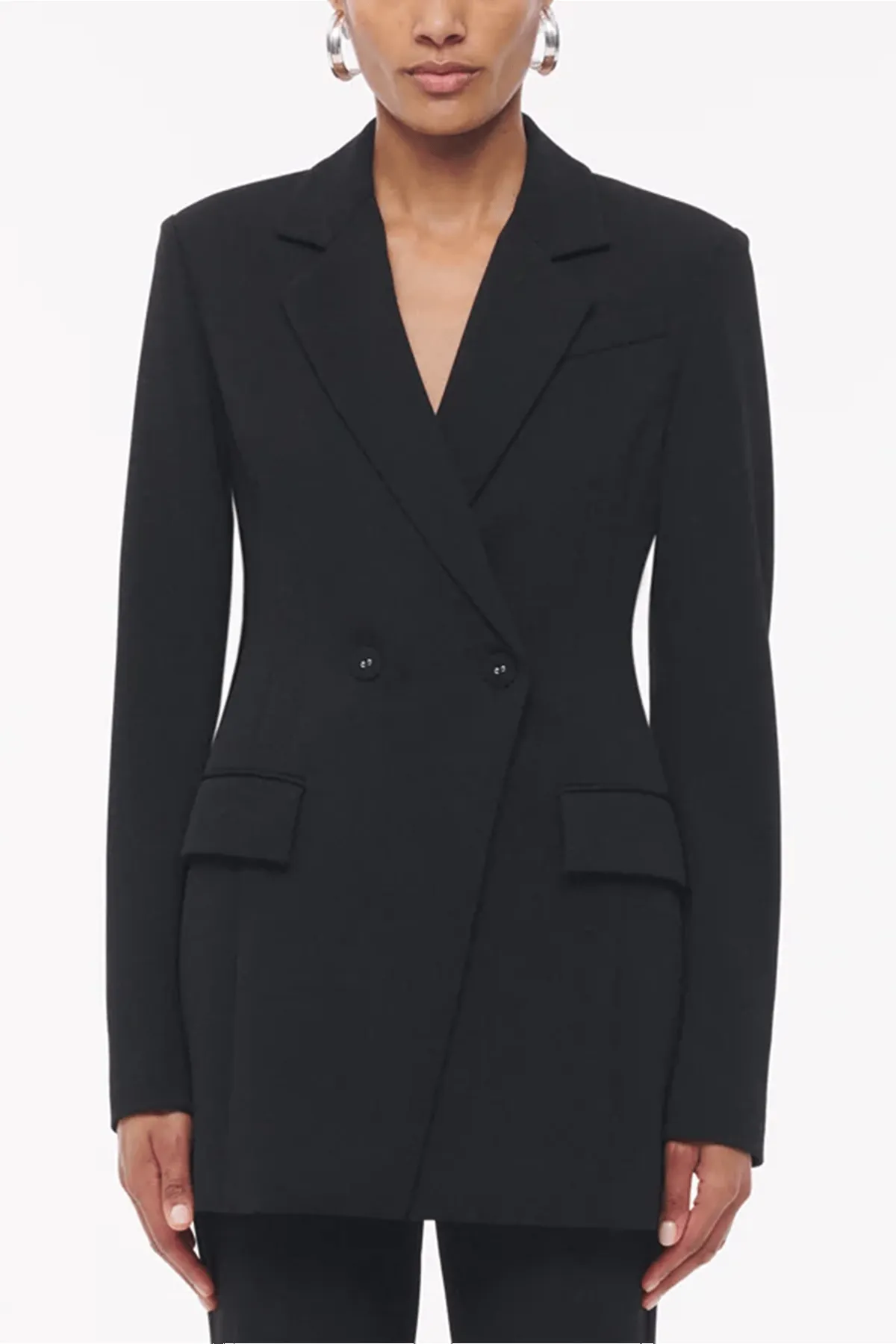 Everyday Suiting Jacket in Black sold by Hampden Clothing product image thumbnail 3