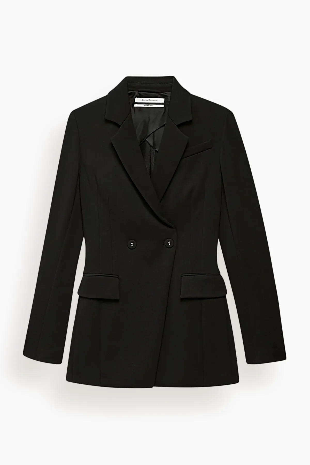 Everyday Suiting Jacket in Black sold by Hampden Clothing