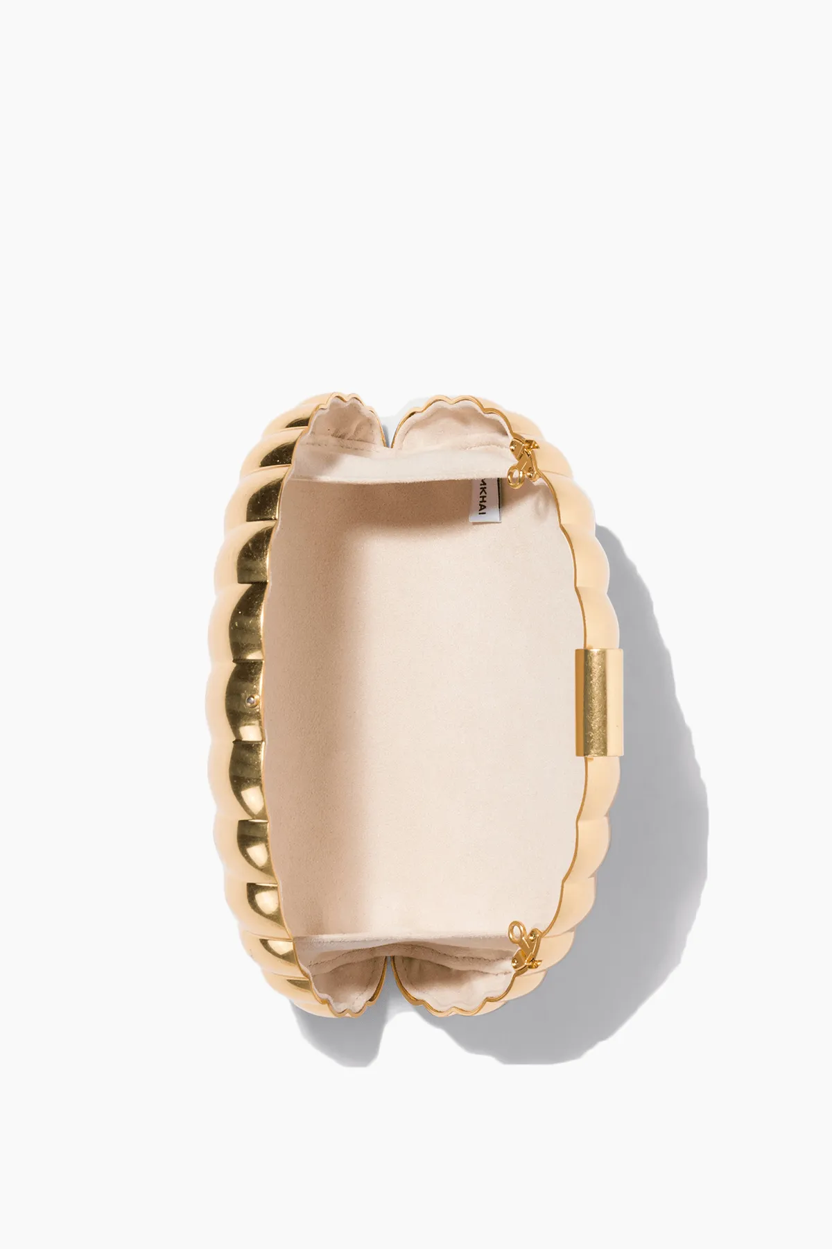 Monet Shell Clutch in Gold sold by Hampden Clothing product image thumbnail 4
