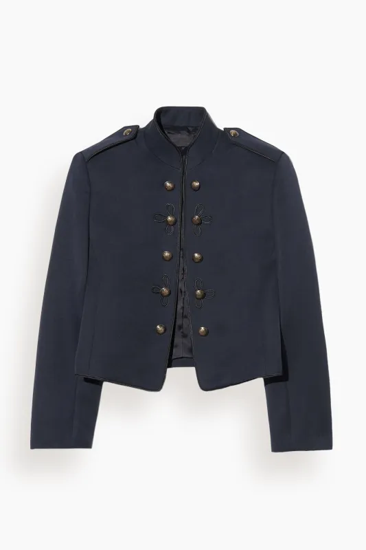 Betsy Jacket in Midnight made by Nili Lotan
