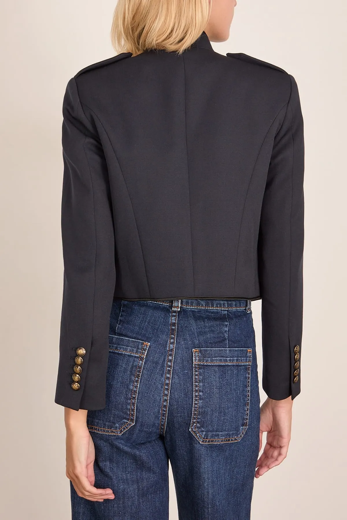 Betsy Jacket in Midnight sold by Hampden Clothing product image thumbnail 4
