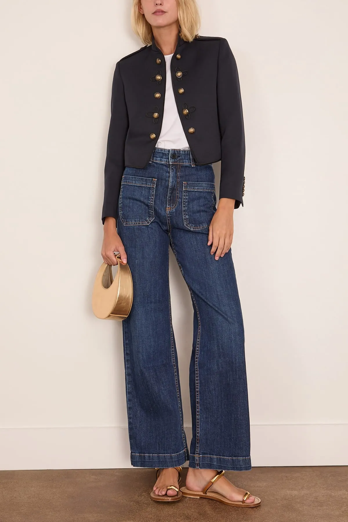 Betsy Jacket in Midnight sold by Hampden Clothing product image thumbnail 2