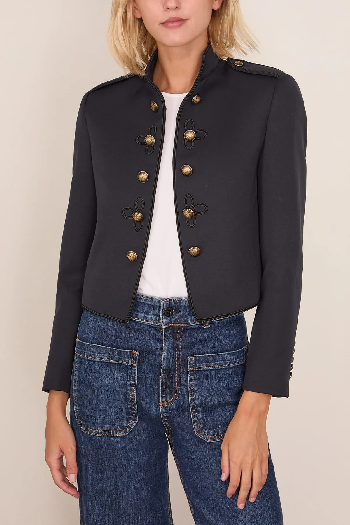 Betsy Jacket in Midnight sold by Hampden Clothing product image thumbnail 3