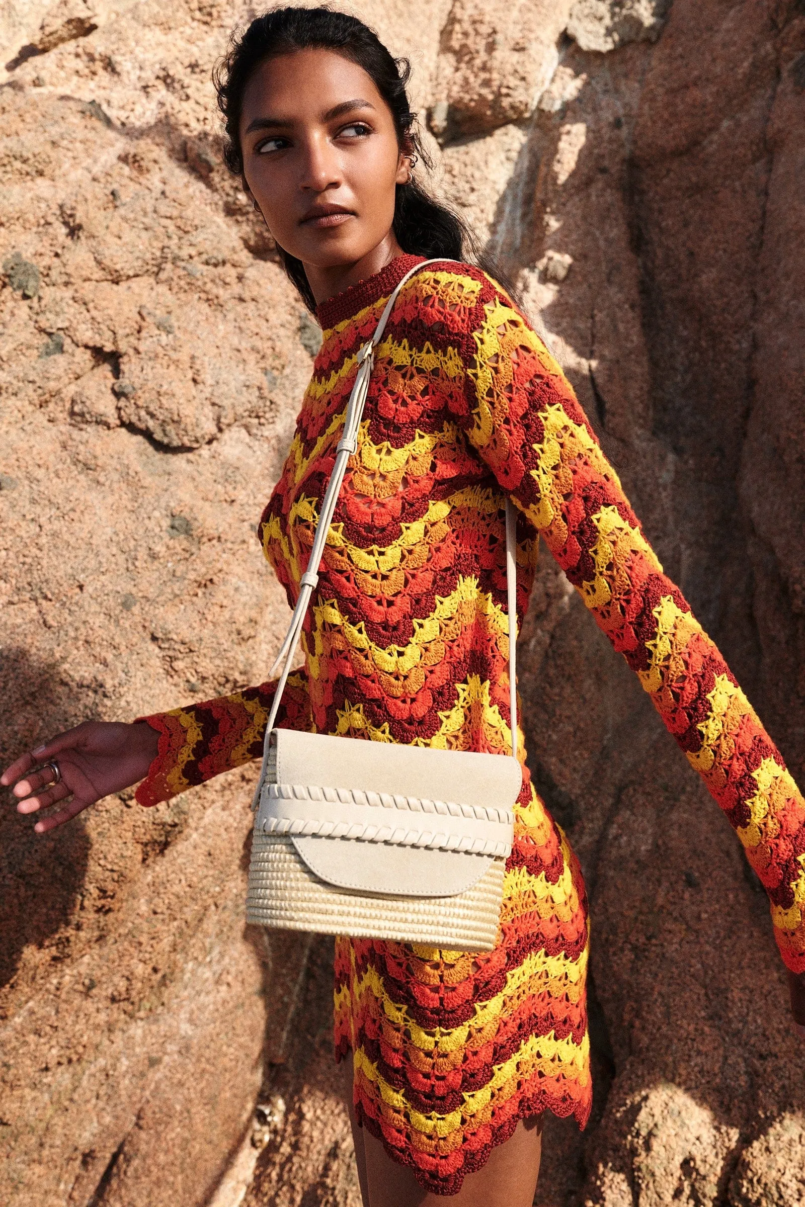 Crossbody / Panna Suede sold by Cesta Collective product image thumbnail 5
