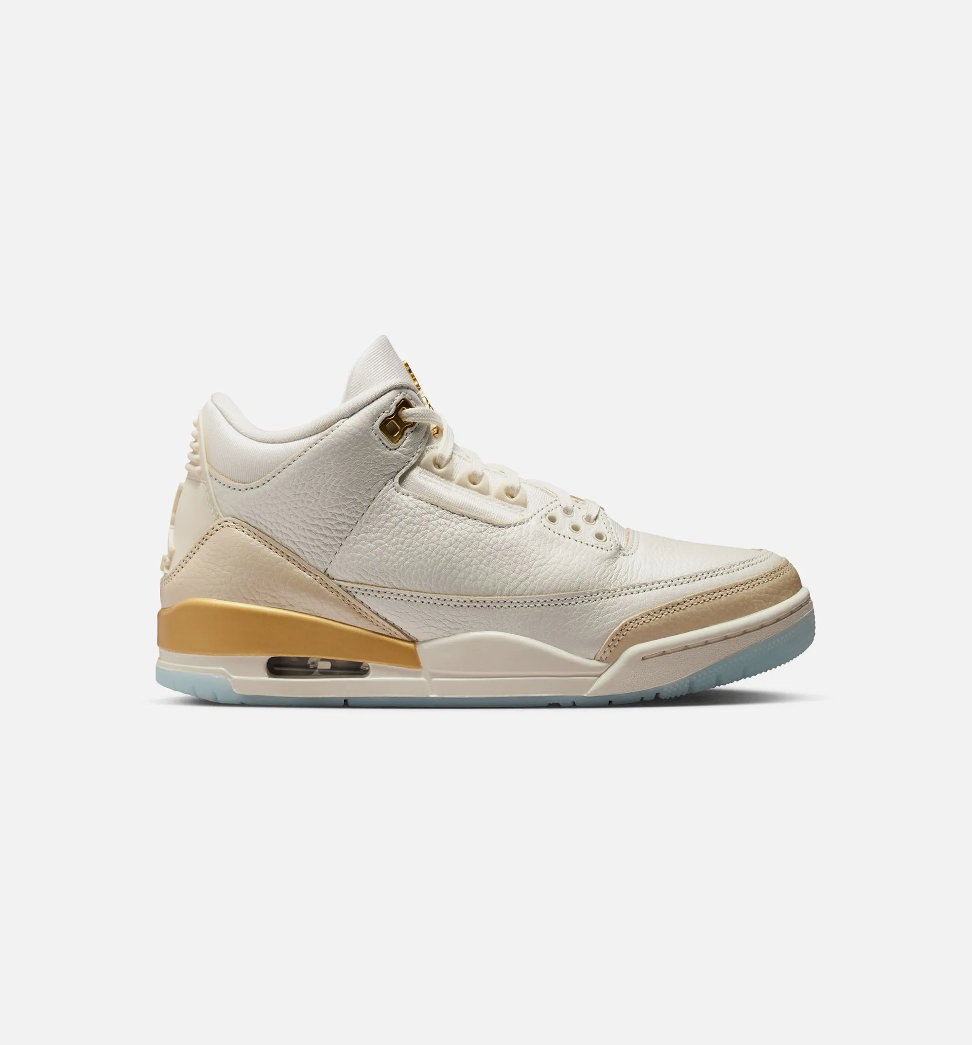 Air Jordan 3 Retro Sail and Pale Ivory Womens Lifestyle Shoe - Sail/Team Gold/Pale Ivory/Metallic Gold/Ice sold by Nice Kicks Retail