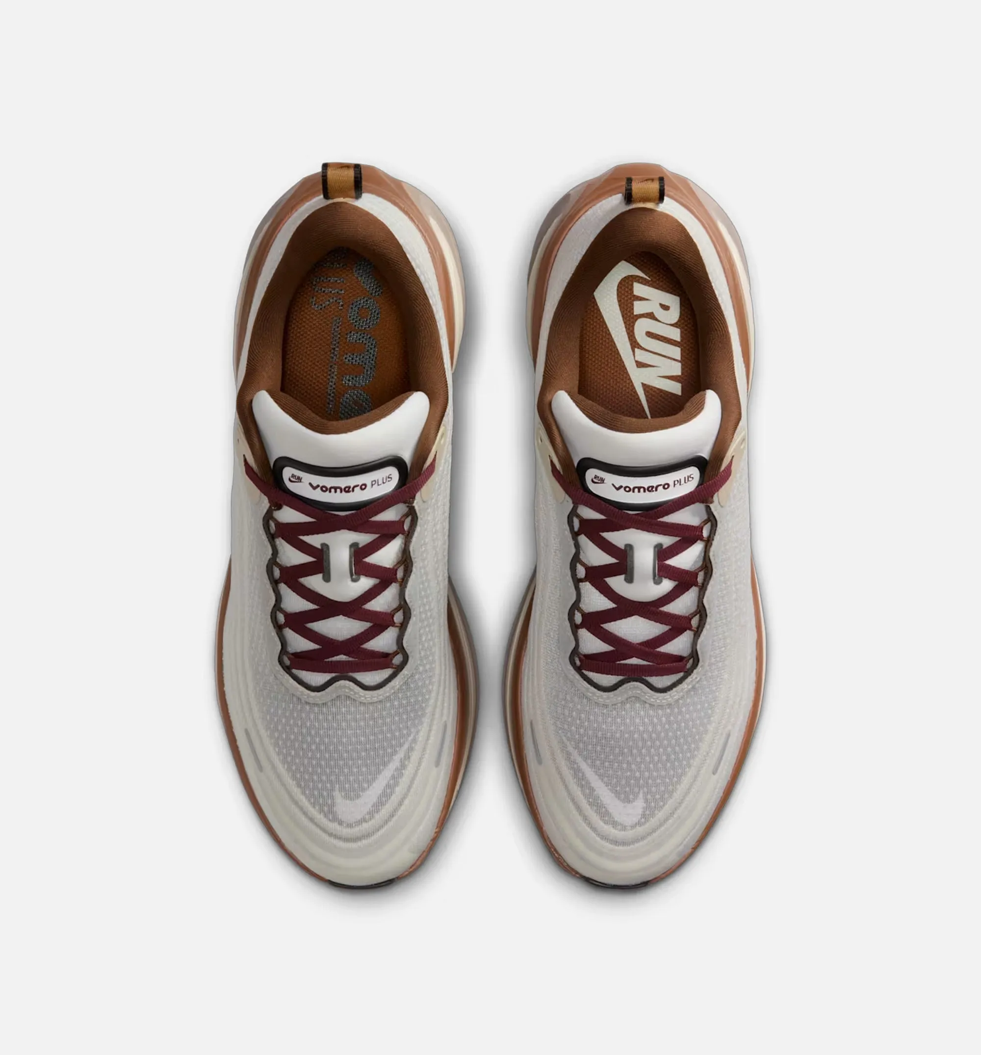Vomero Plus Sail and Baroque Brown Mens Lifestyle Shoe - Sail/Pecan Brown sold by Nice Kicks Retail product image thumbnail 5