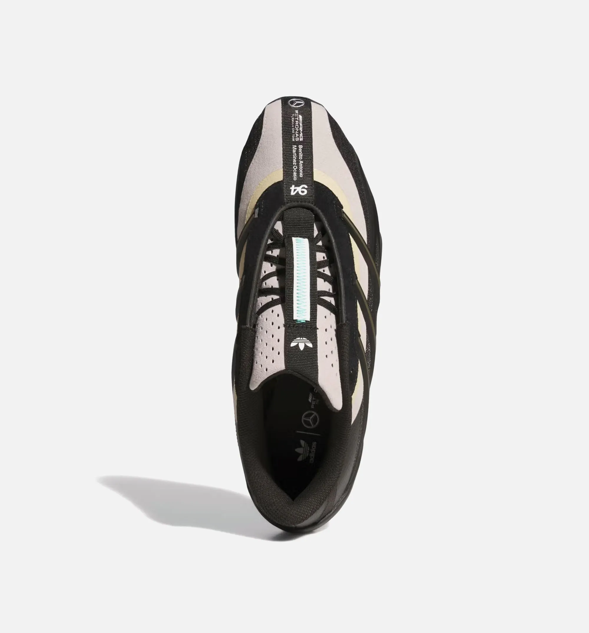 Bad Bunny x Mercedes AMG Petronas F1 Adiracer Mens Lifestyle Shoe - Branch/Sand/Cinder sold by Nice Kicks Retail product image thumbnail 4
