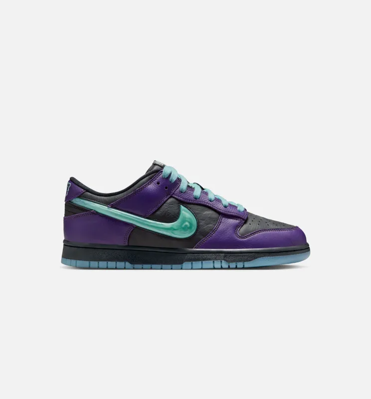 Dunk Low Retro Halloween Mens Lifestyle Shoe - Black/Grand Purple/Artisan Teal made by Nike