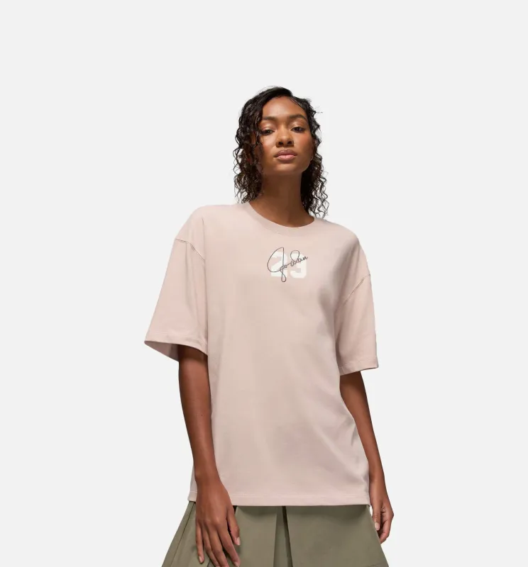 Brooklyn Essentials Graphic Womens Short Sleeve Shirt - Fossil Stone sold by Nice Kicks Retail