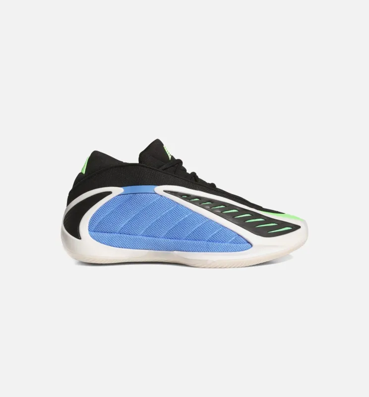A.E Blue Fusion Mens Basketball Shoe - Blue Fusion/Zero Metallic/Lime Burst sold by Nice Kicks Retail