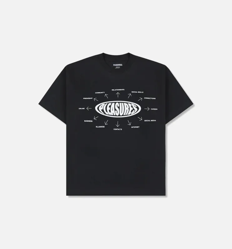 Overview Logo Mens Short Sleeve Shirt - Black sold by Nice Kicks Retail