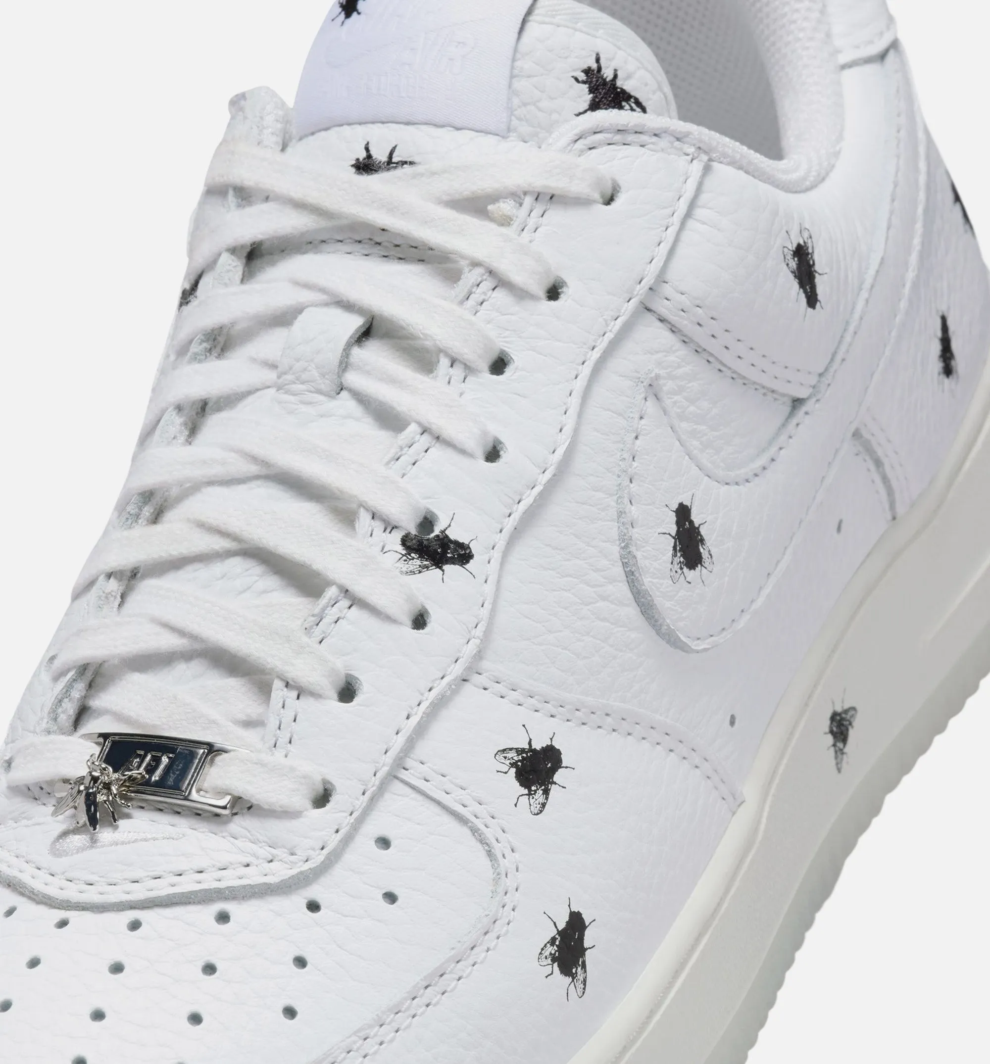 Air Force 1 Low Retro Summit White and Black Mens Lifestyle Shoe - Summit White/Black sold by Nice Kicks Retail product image thumbnail 3