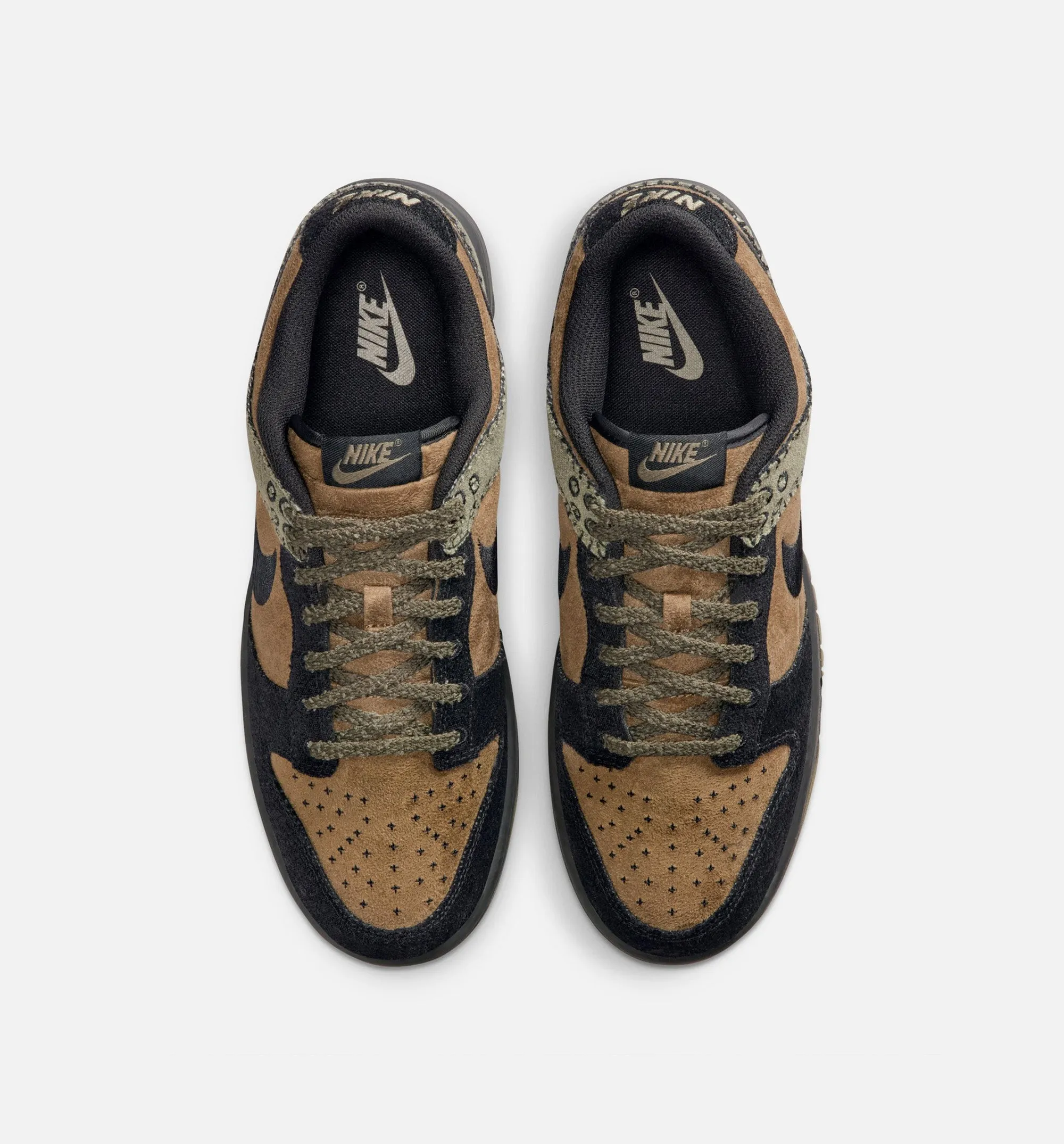 Dunk Low Retro Camo Olive Mens Lifestyle Shoe - Brown Kelp/Black/Medium Olive sold by Nice Kicks Retail product image thumbnail 5