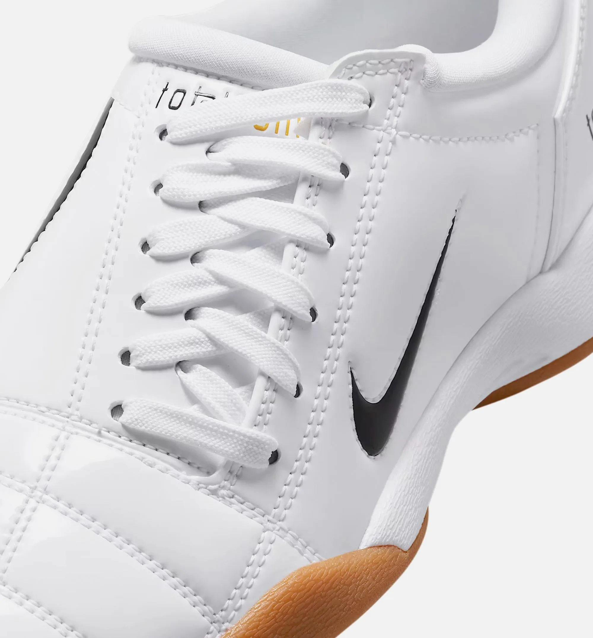 Total 90 Womens Lifestyle Shoe - White/White/Metallic Gold/Black sold by Nice Kicks Retail product image thumbnail 3