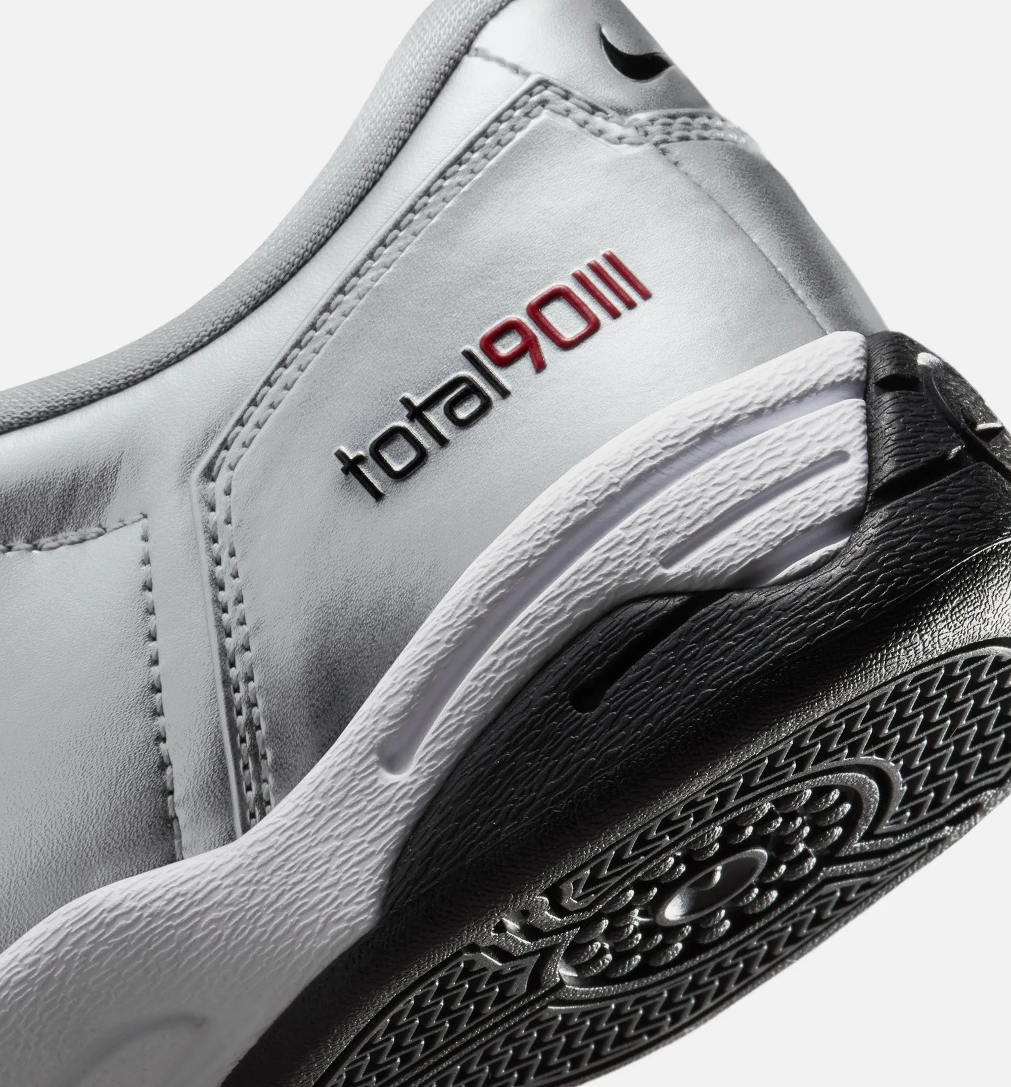 Total 90 Womens Lifestyle Shoe - Metallic Silver/University Red/White/Black sold by Nice Kicks Retail product image thumbnail 4