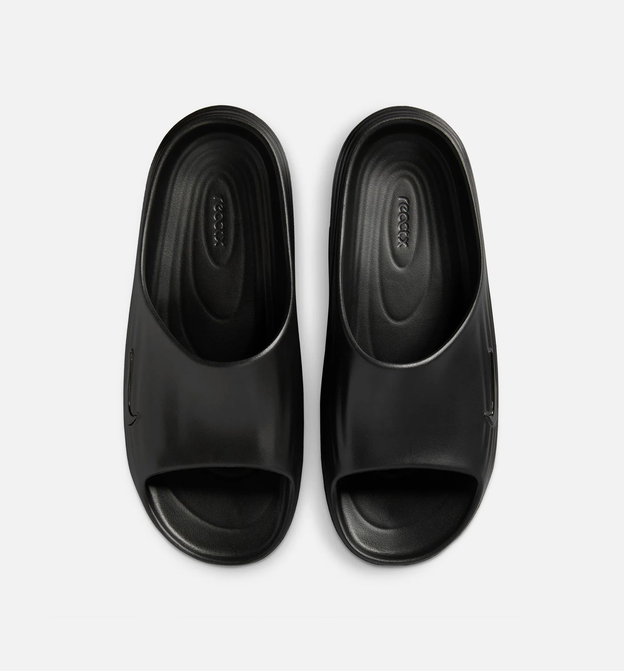 ReactX Rejuven8 Mens Slide - Black/Black/Black sold by Nice Kicks Retail product image thumbnail 5