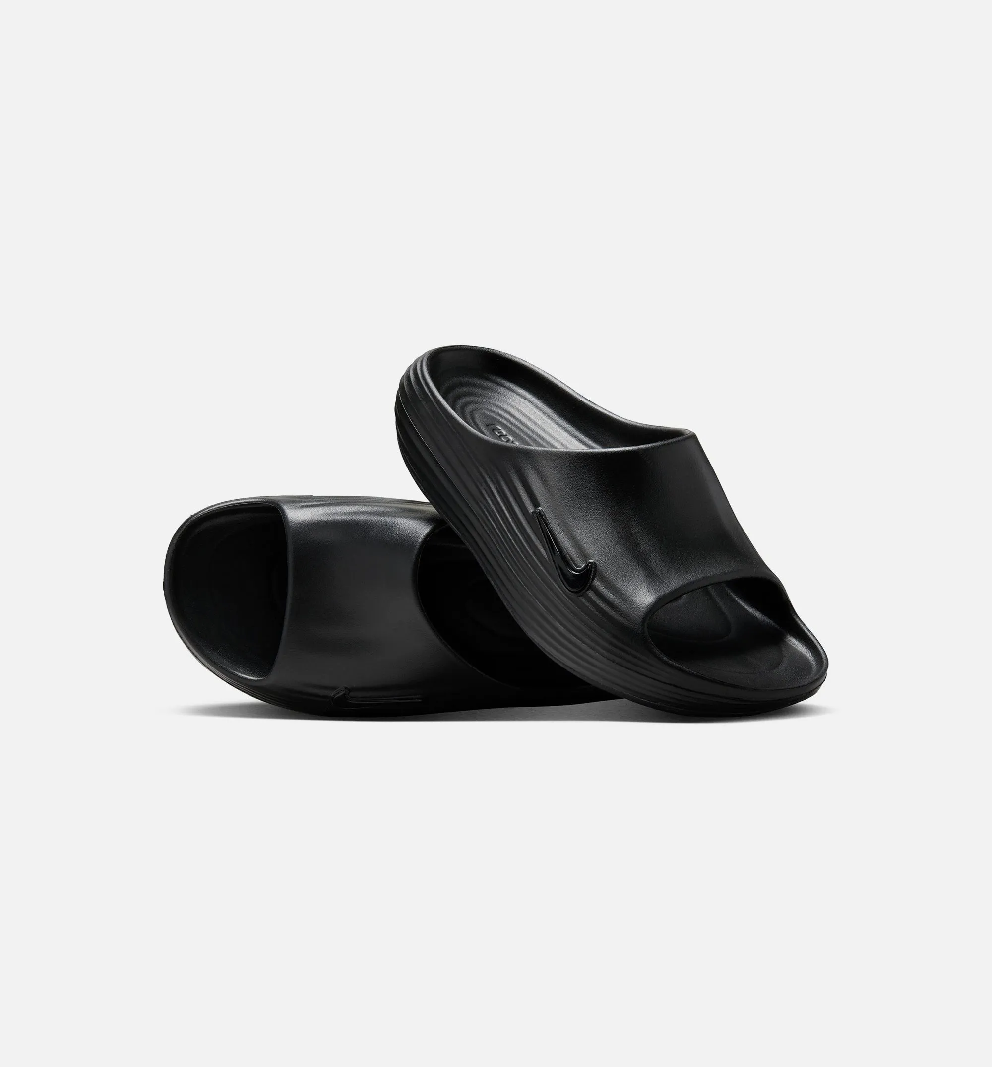 ReactX Rejuven8 Mens Slide - Black/Black/Black sold by Nice Kicks Retail product image thumbnail 4