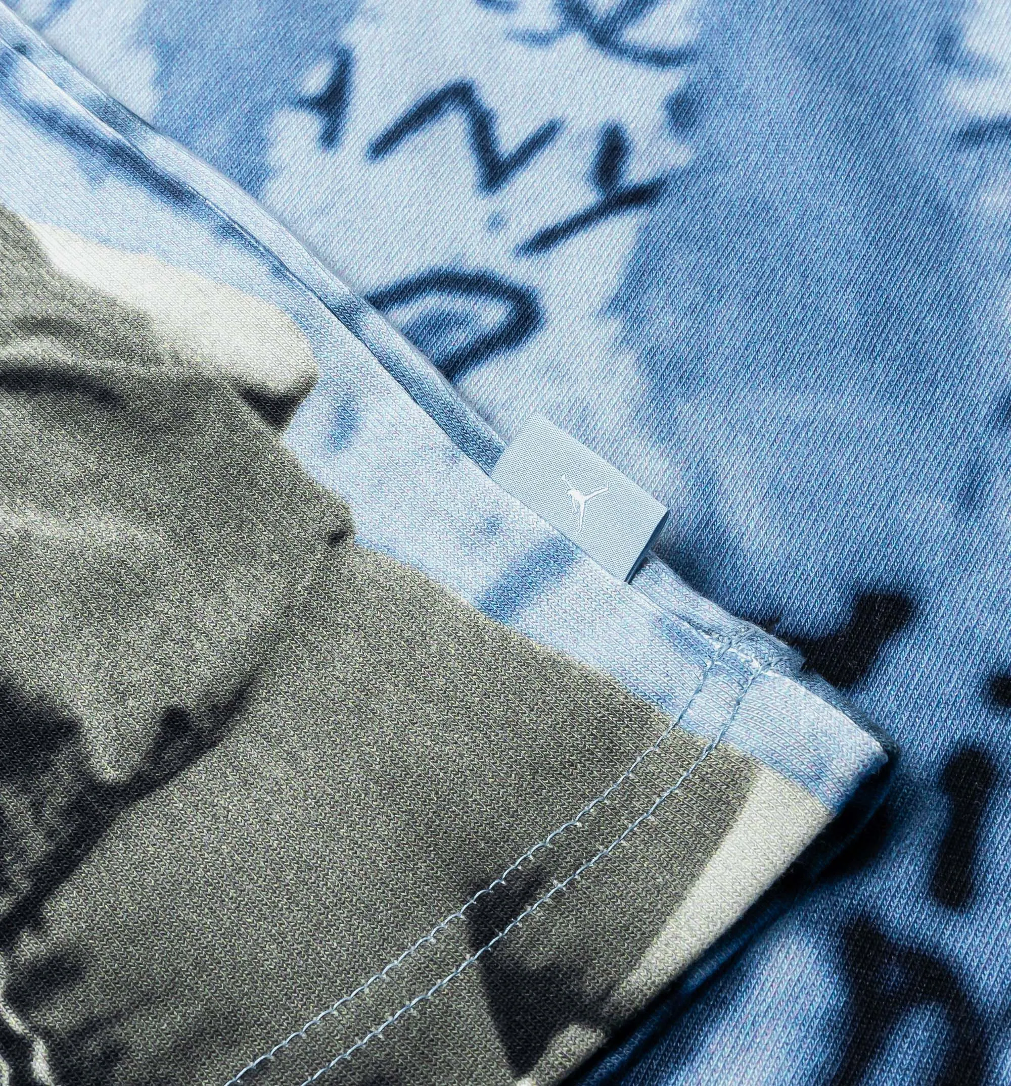 AJ 85 Graphic Mens Short Sleeve Shirt - Blue/Black sold by Nice Kicks Retail product image thumbnail 3