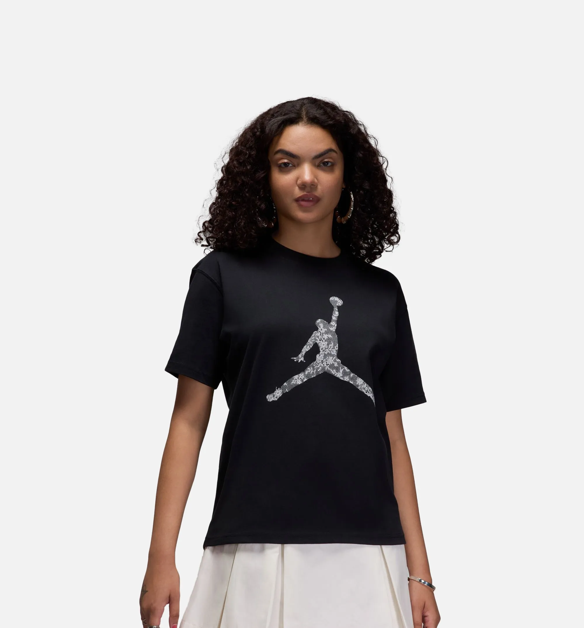 Brooklyn Graphic Womens Short Sleeve Shirt - Black/White sold by Nice Kicks Retail