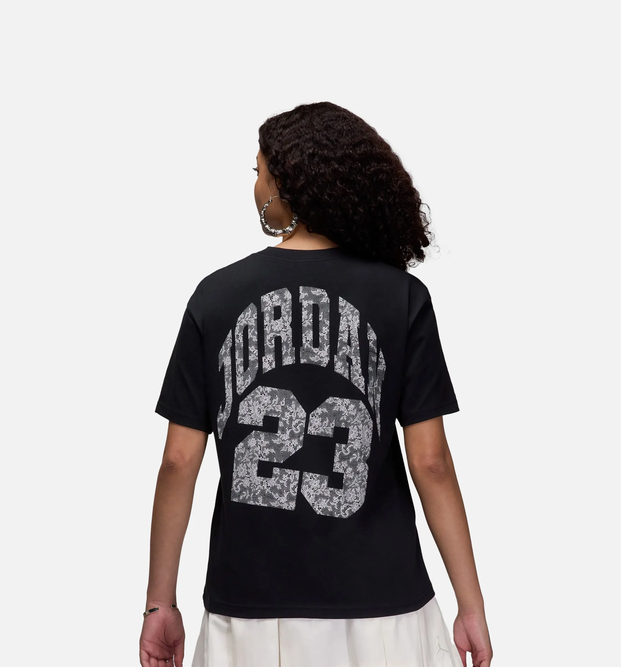 Brooklyn Graphic Womens Short Sleeve Shirt - Black/White sold by Nice Kicks Retail product image thumbnail 2
