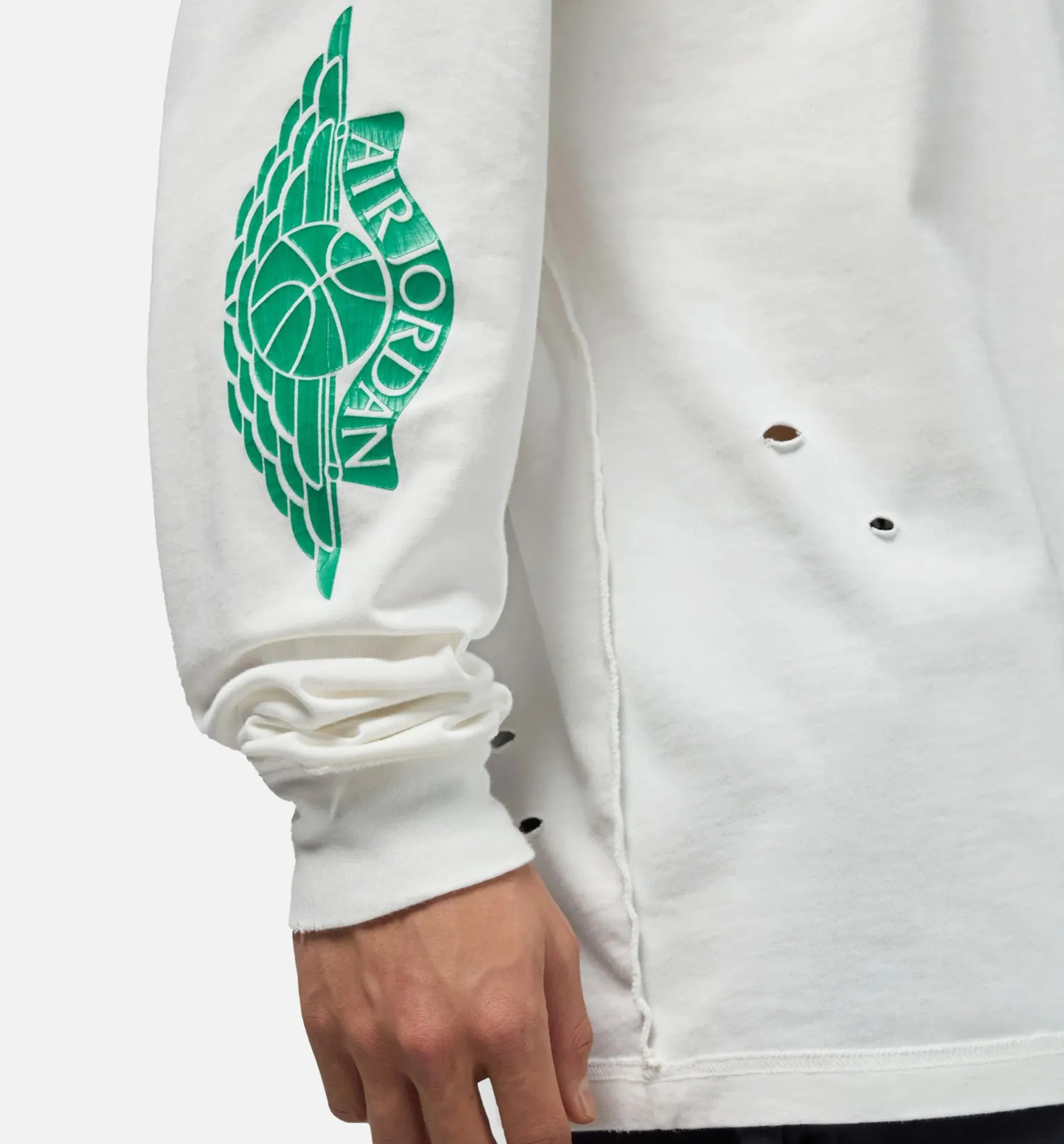 Rare Air Washed 85 Mens Long Sleeve - Sail/Brilliant Orange sold by Nice Kicks Retail product image thumbnail 3