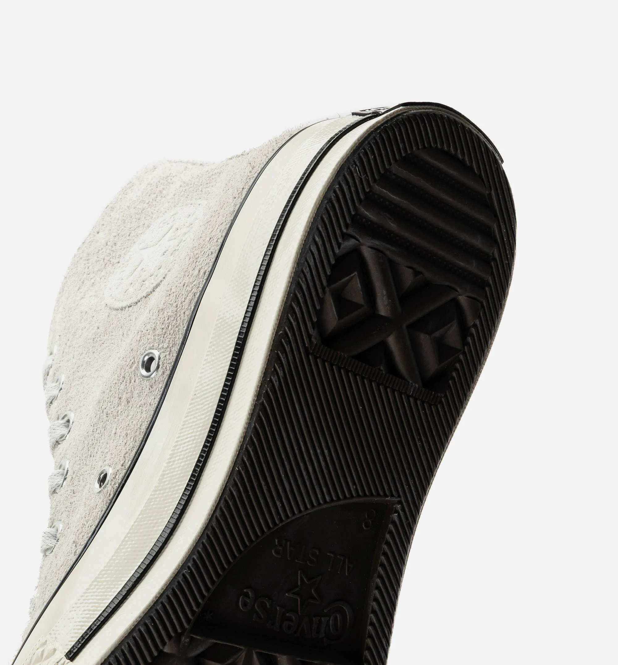 Chuck 70 Suede High Top Mens Lifestyle Shoe - Egret/Black sold by Nice Kicks Retail product image thumbnail 4