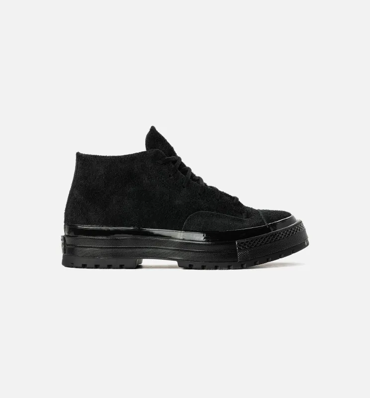Chuck 70 Mid National Suede Mens Lifestyle Shoe - Black sold by Nice Kicks Retail