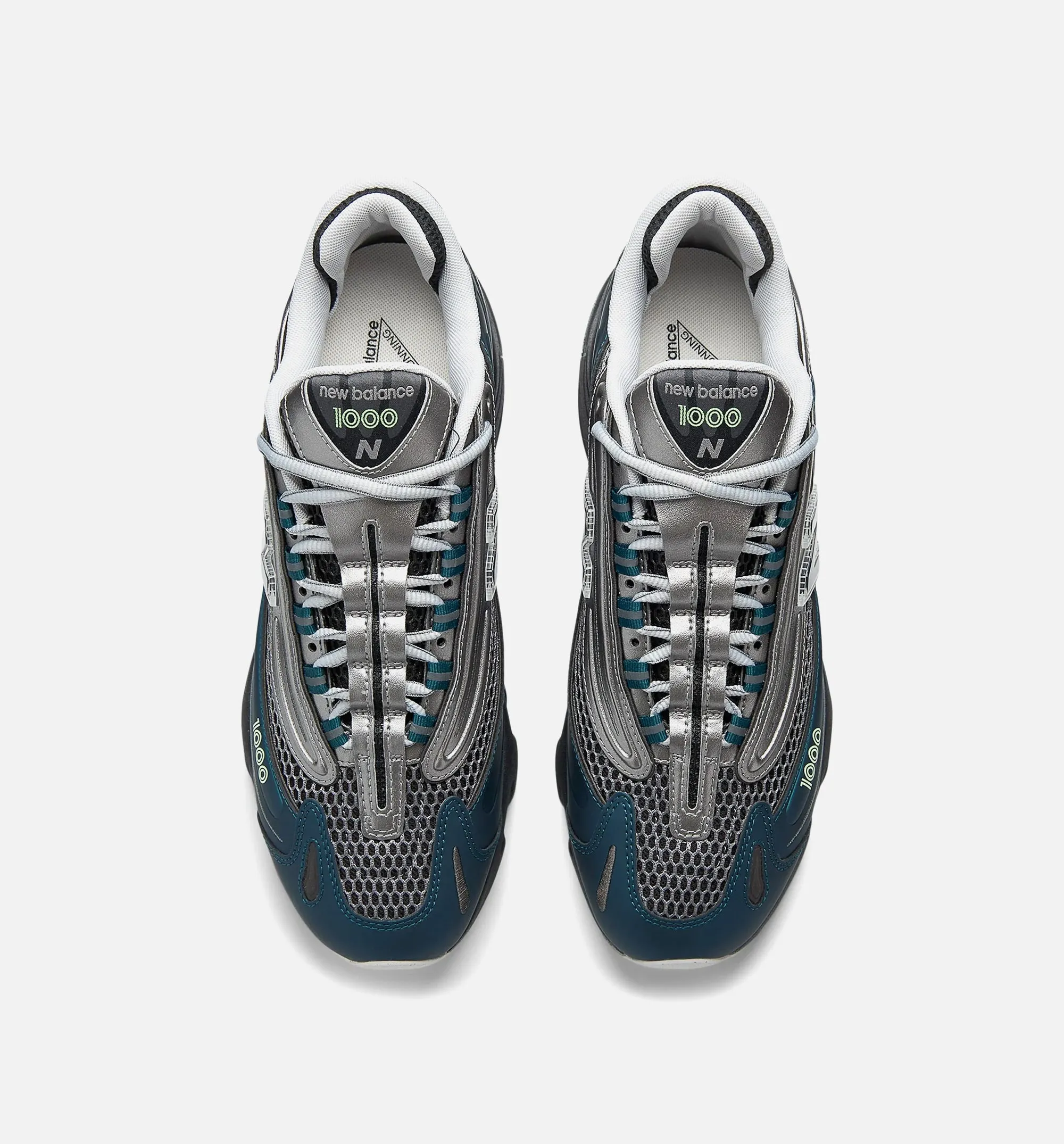 1000 Mens Lifestyle Shoe - Deep Ocean/ Dark Silver Metallic/ Mint Flash sold by Nice Kicks Retail product image thumbnail 3