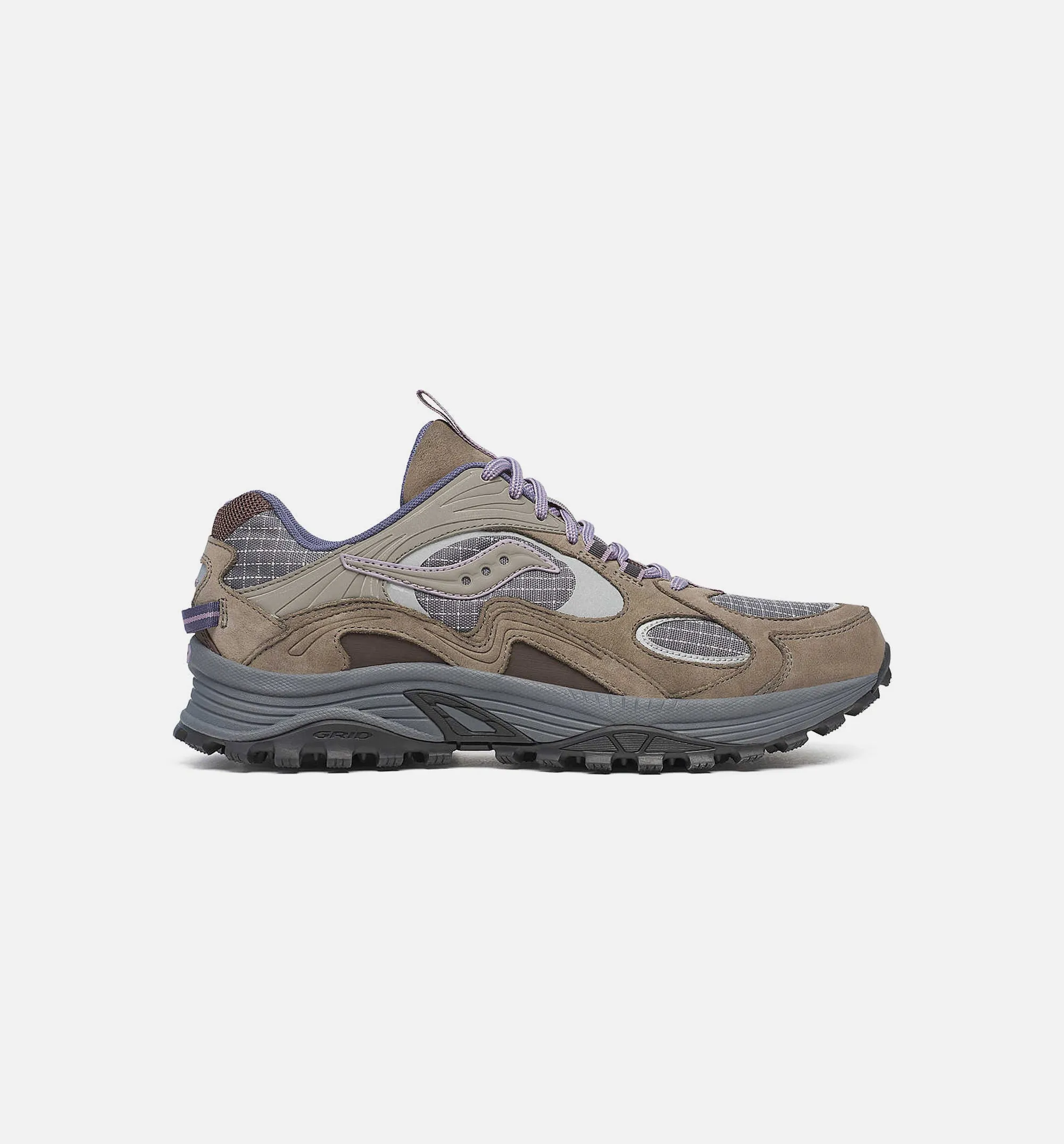 Grid Aura X Mens Lifestyle Shoe - Dark Grey/Mud sold by Nice Kicks Retail