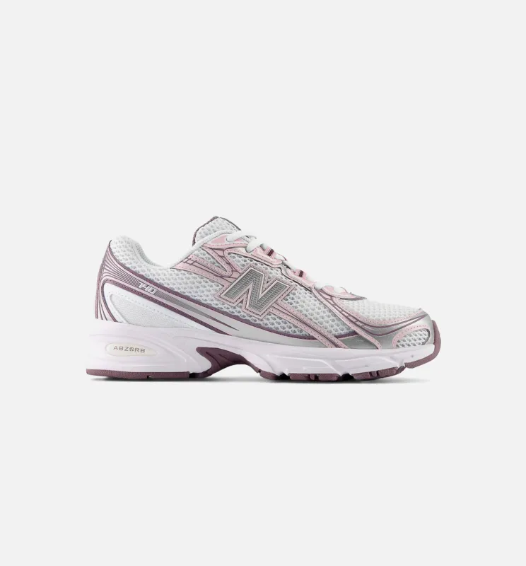 740 Mens Lifestyle Shoe - Ice Wine/White/Rose Sugar/Silver Metallic made by New Balance