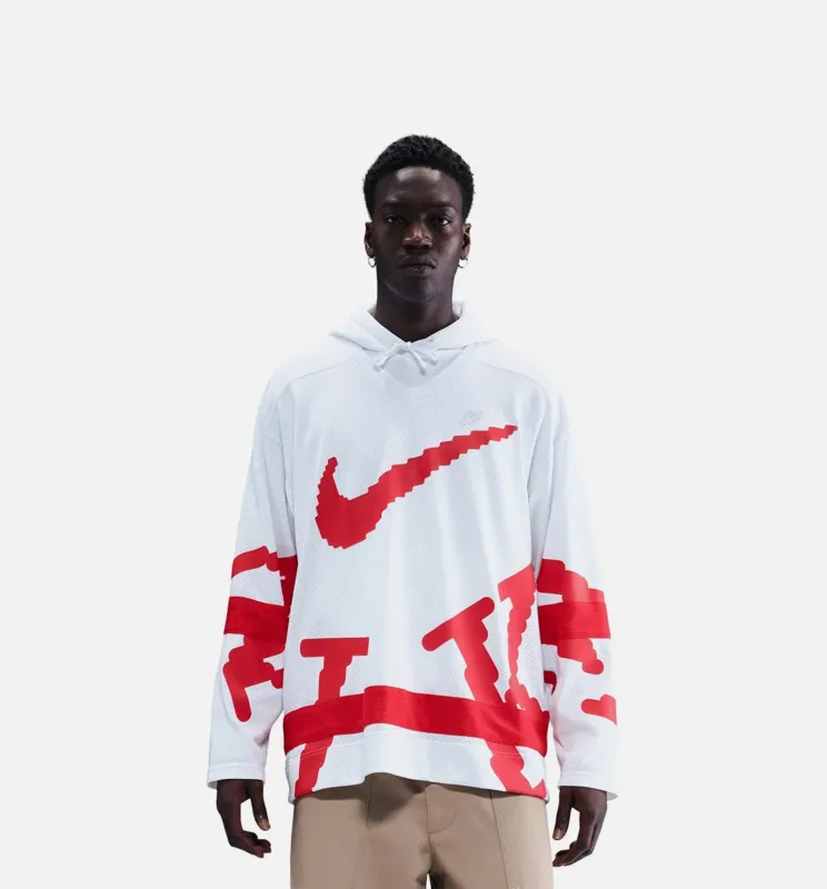 NSW Club Hockey Mens Jersey - White/Red made by Nike