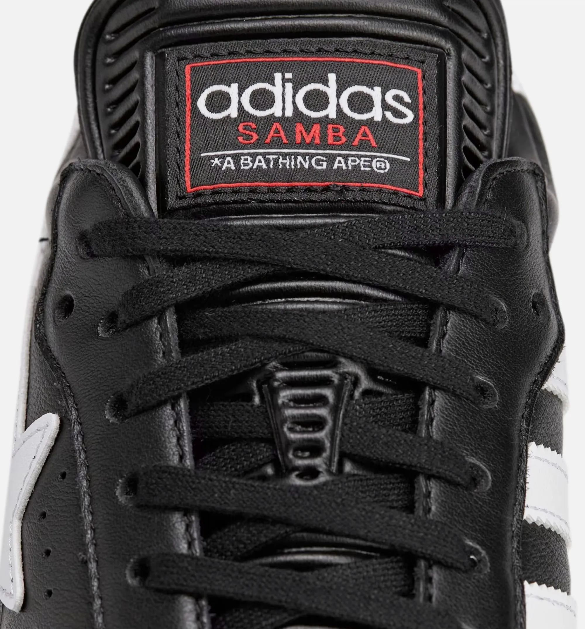 Samba Bape Mens Lifestyle Shoe - Core Black/Cloud White/Gum sold by Nice Kicks Retail product image thumbnail 3