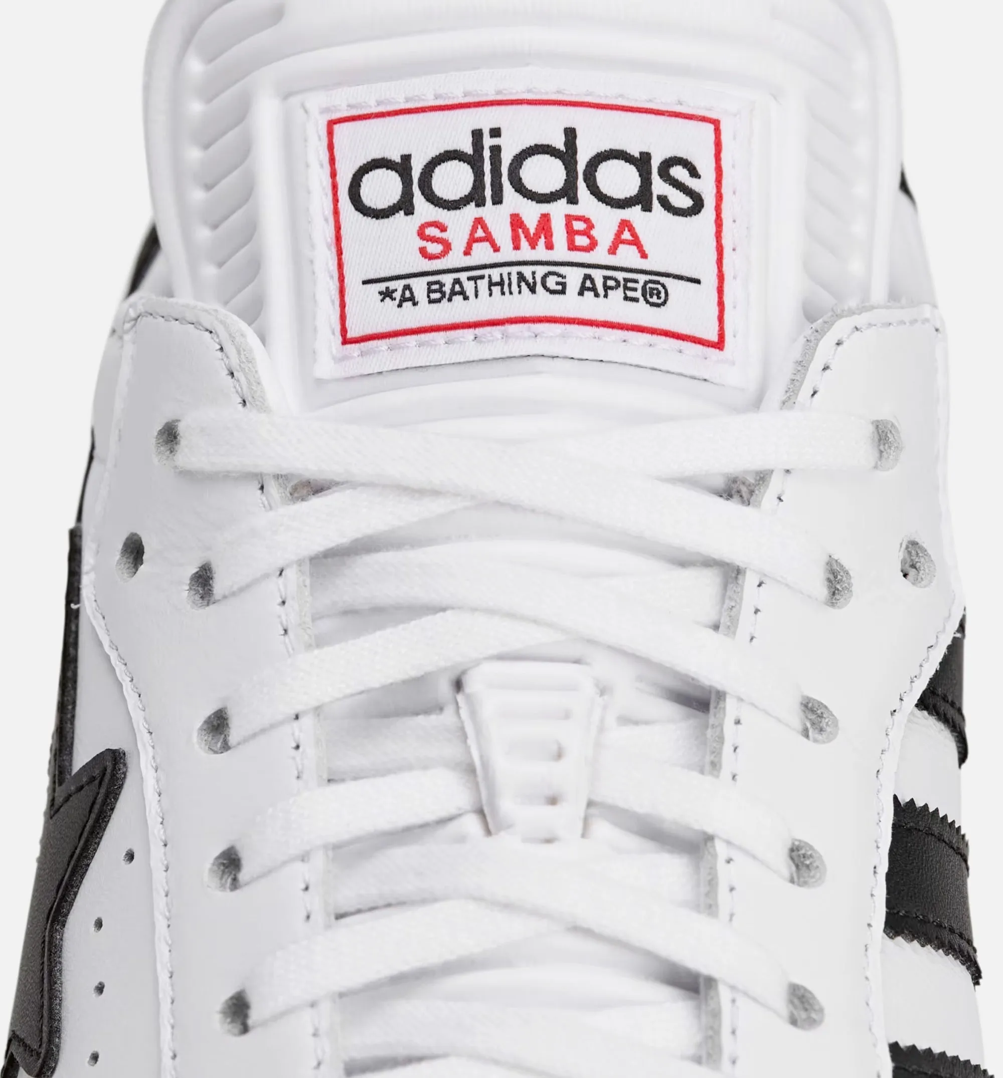 Samba Bape Mens Lifestyle Shoe - Cloud White/Core Black/Gum sold by Nice Kicks Retail product image thumbnail 3
