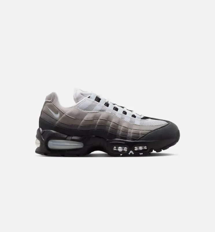 Air Max 95 Big Bubble Womens Lifestyle Shoe - Black/Blue Tint/White/Medium Grey/Anthracite/Light Graphite made by Nike