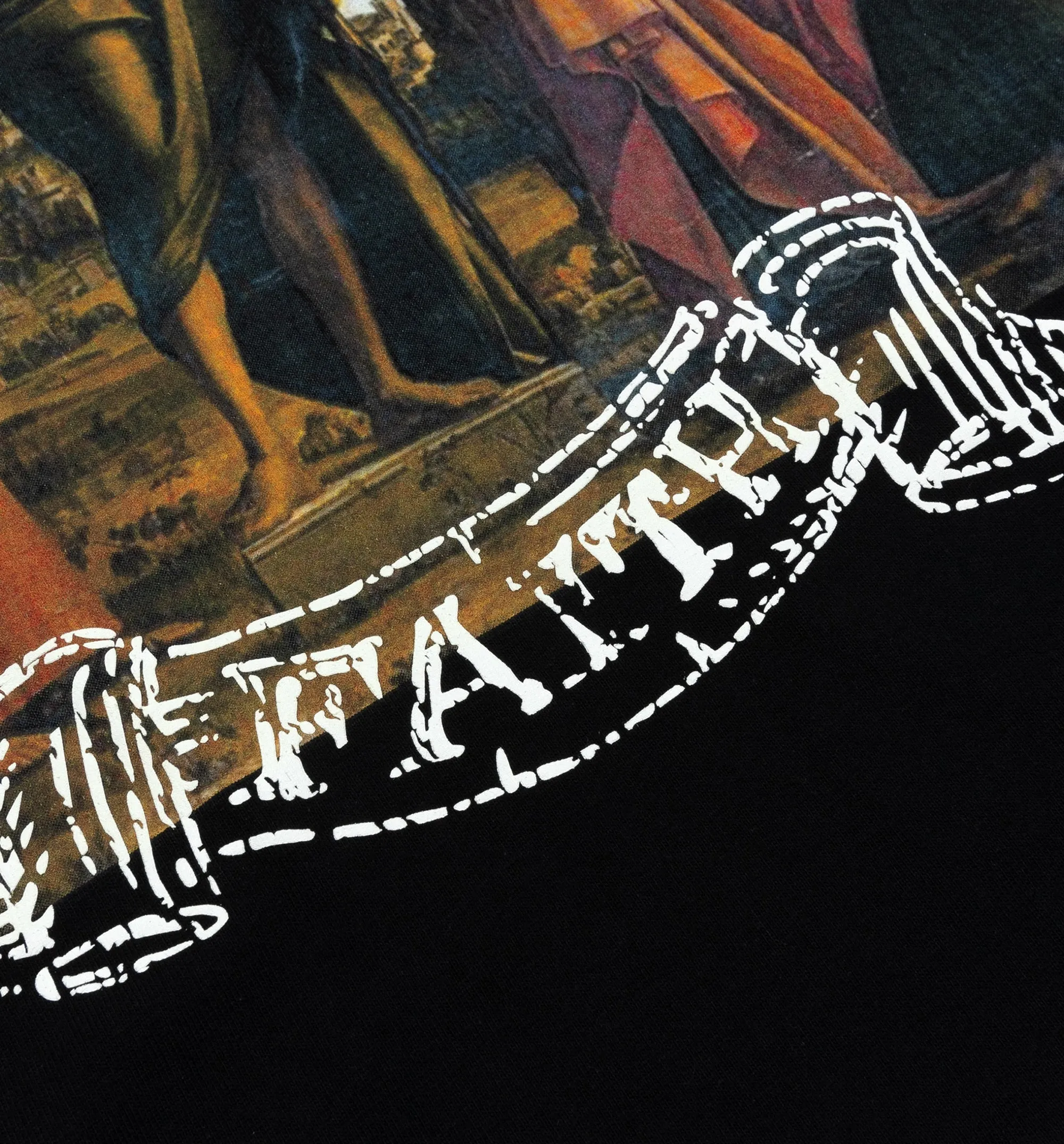 The Faith Mens Short Sleeve Shirt - Black/White sold by Nice Kicks Retail product image thumbnail 4